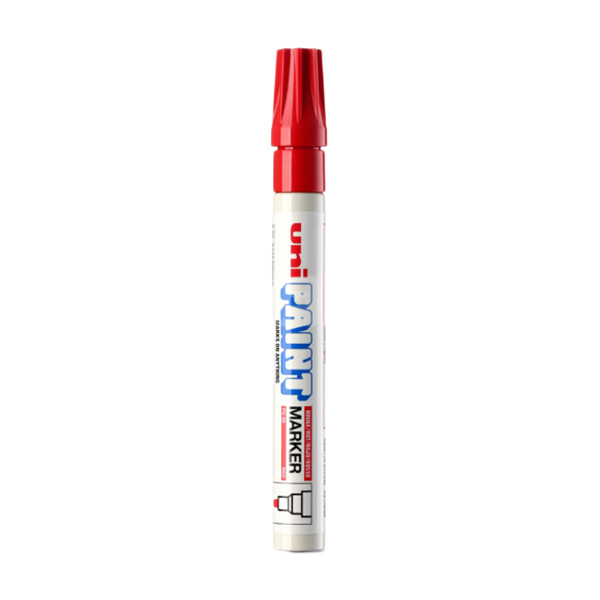 UNI/三菱 油漆笔 PX-20 2.2~2.8mm 红色 12支 1盒