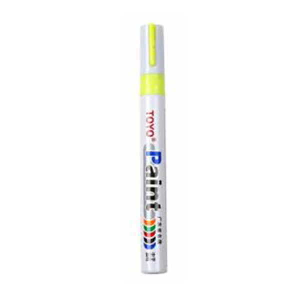 TOYO/东洋 油漆笔 SA101 2.2~2.8mm 黄色 12支 1盒