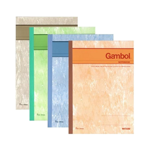 GAMBOL/渡边 无线胶装本 G5803 A5 80页 6本/包 1包