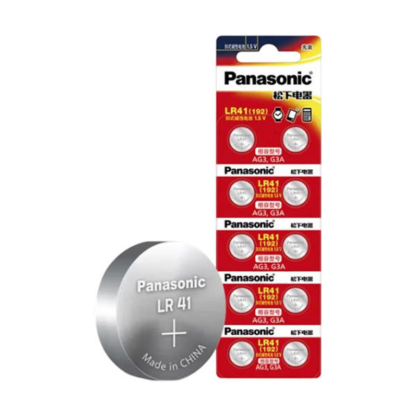 PANASONIC/松下 纽扣电池 LR41 1.5V 10粒 1包