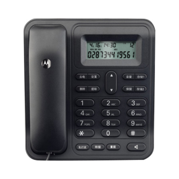 MOTOROLA/摩托罗拉 电话机 CT420C(W) 黑色 1台