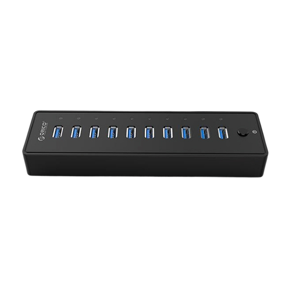 ORICO/奥睿科 USB3.0分线器 HUB集线器10口扩展带电源 P10-U3 1个