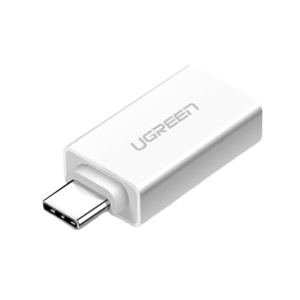 UGREEN/绿联 Type-C转接头 30155 USB3.0安卓手机OTG数据线充电线USB-C转换器头 1根