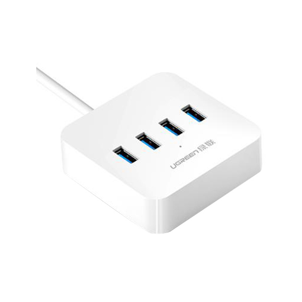 UGREEN/绿联 USB3.0 HUB 4口 30221 白色1.5m 1根