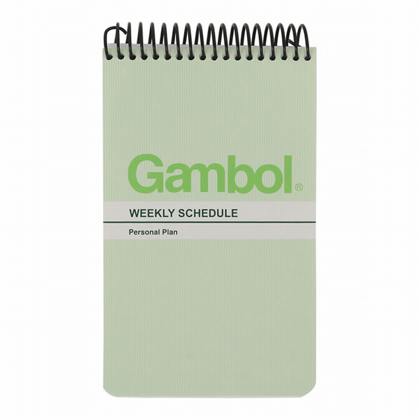 GAMBOL/渡边 线圈本 SA7806 A7 80页 混色 15本 1包