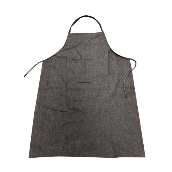 KK 牛仔围裙 HL-牛仔围裙 均码 深色混色 带口袋 长95cm 宽70cm 1件