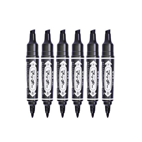 ZEBRA/斑马 大麦奇双头记号笔 MO-150 1.5mm/6mm 黑色 1支