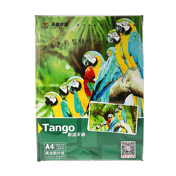 TANGO/天章 高光照片纸 P3619 A4 230g 20张 1包