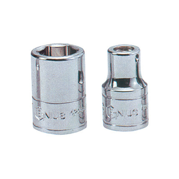 GENIUS/天赋 1/2"手动旋具插座 408+ 1/2"×1/4"×36mmL 1个