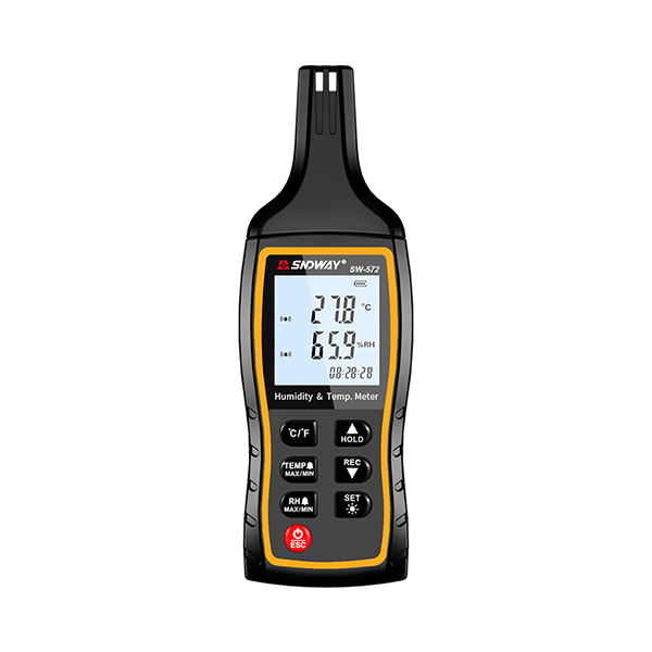SNDWAY/深达威 温湿度计 SW-572 -20~60℃(-4~140℉) ±0.3℃(0.5℉) 0~100%RH ±3%RH 3×AAA干电池 彩盒吸塑包装 1台