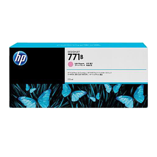 HP/惠普 墨盒 B6Y03A 771B 浅品红色 775mL 1个