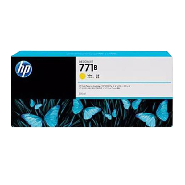 HP/惠普 墨盒 B6Y02A 771B 黄色 775mL 1个