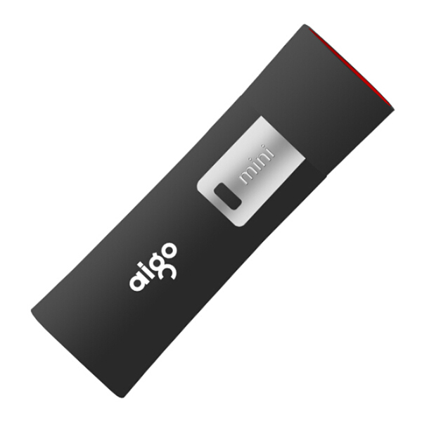 AIGO/爱国者 U盘 L8202 16G USB2.0 黑色 1个