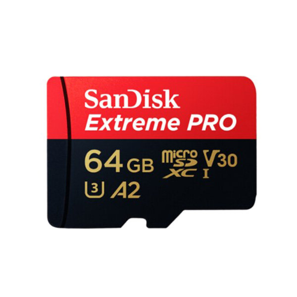 SANDISK/闪迪 TF(MicroSD)存储卡 U3 C10 A2 V30 4K 64G 读速170MB/s 写速90MB/s 1个