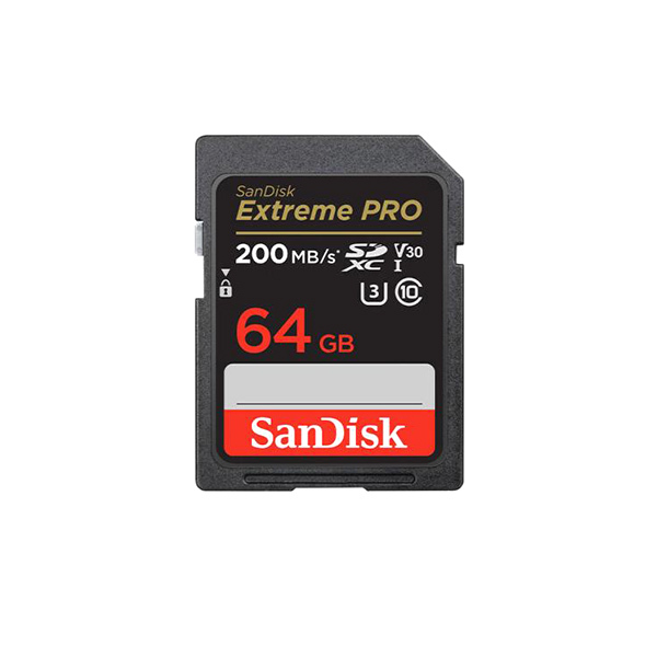 SANDISK/闪迪 SD至尊超极速存储卡 SDSDXXY-64G-ZN4IN 64GB 读速200MB/s 写速90MB/s 1个