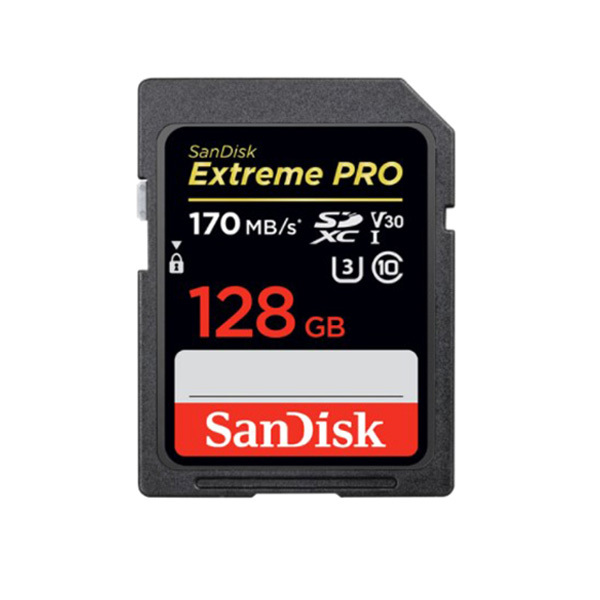 SANDISK/闪迪 SD至尊超极速存储卡 SDSDXXY-128G-ZN4IN 128GB 读速170MB/s 写速90MB/s 或读速200MB/s 写速90MB/s U3 C10 V30 4K 新款参数升级 新老款随机发货 1个