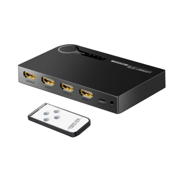 UGREEN/绿联 HDMI切换器 40234 三进一出 4K高清视频切屏器 1个
