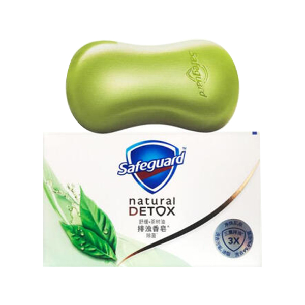 SAFEGUARD/舒肤佳 舒缓茶树油深层排浊高端香皂 6903148279601 108g 1个