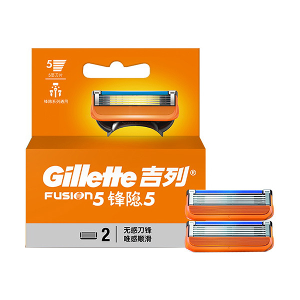 GILLETTE/吉列 锋隐剃须刀 6900068804272 刀片×5+刀头×2 1个