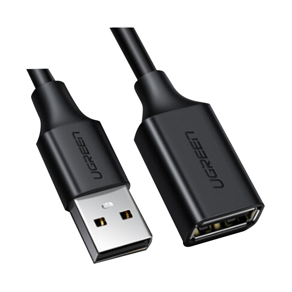 UGREEN/绿联 USB2.0延长线 10318 公对母 5m 黑色 1根
